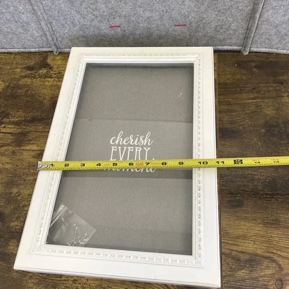 Cherish Every Moment Shadow Box With Pins - Picture 5 of 8